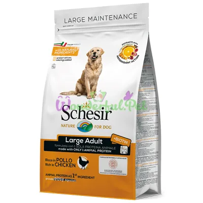 Сухой корм Schesir Dog Large Adult Chicken 3 кг