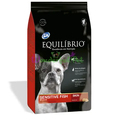 Сухой корм Equilibrio Dog с рыбой для собак всех пород 2 кг