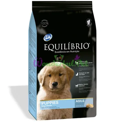 Сухой корм Equilibrio Dog для щенков крупных пород 15 кг