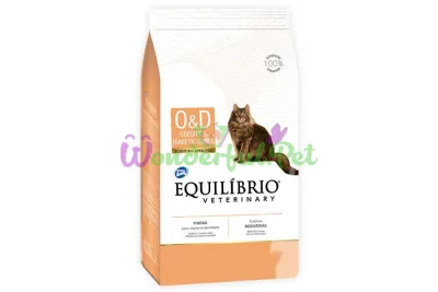Сухой корм Equilibrio Veterinary Cat лечебный для котов с ожирением диабетом 500 г