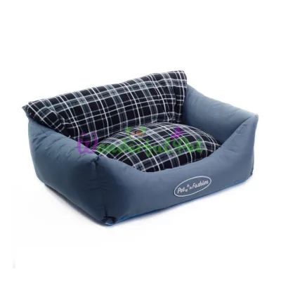 Лежак Pet Fashion Деми 66x52x24 см синий