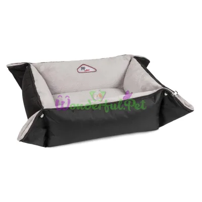 Pet Fashion Simon Pet Bed 66x54x20 cm Black and White