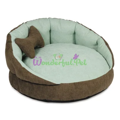 Лежак Pet Fashion Шарм 54x54x27 см коричневый