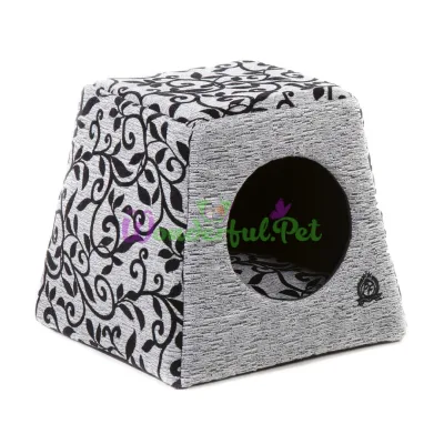 Домик-трансформер Pet Fashion Оскар 36x36x24 см серый
