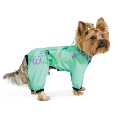 Дощовик для собак Pet Fashion КОСМОС S-M м'ята