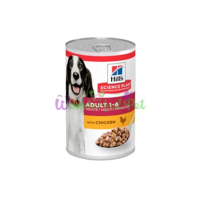 Влажный корм Hills Science Plan Canine Adult Dog Chicken 370 г