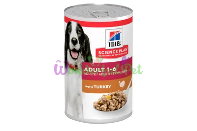 Влажный корм Hills Science Plan Canine Adult Dog Turkey 370 г