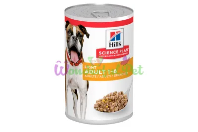 Влажный корм Hills Science Plan Canine Adult Light Dog 370 г