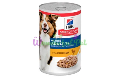Влажный корм Hills Science Plan Canine Mature Adult Senior 7+ Dog Chicken 370 г