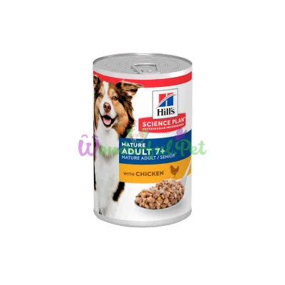 Влажный корм Hills Science Plan Canine Mature Adult Senior 7+ Dog Chicken 370 г
