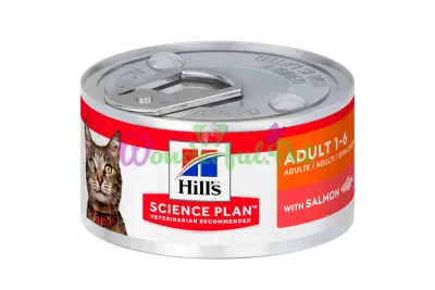 Влажный корм Hills Science Plan Feline Adult Cat Salmon 82 г