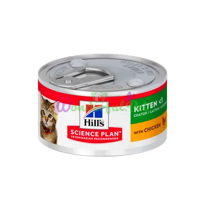 Влажный корм Hills Science Plan Feline Kitten Chicken 82 г