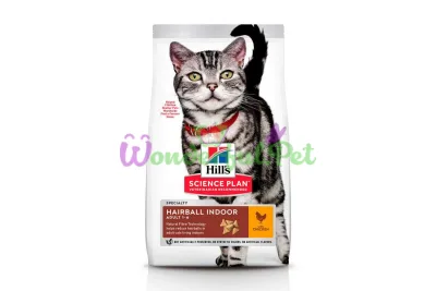 Сухой корм Hills Science Plan Adult Hairball Indoor Cat Chicken 3 кг