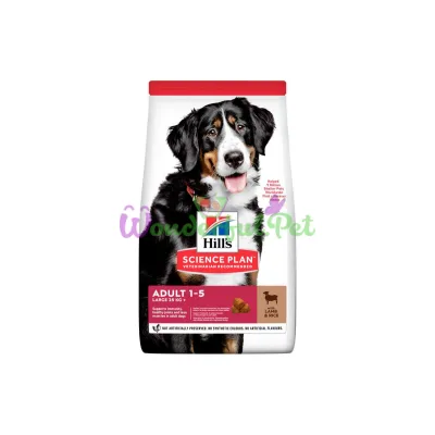 Сухой корм Hills Science Plan Adult Large Breed Dog Lamb Rice 14 кг