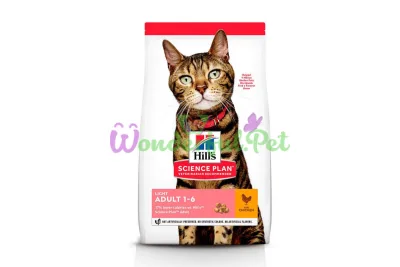 Сухой корм Hills Science Plan Adult Light Cat Chicken 1.5 кг