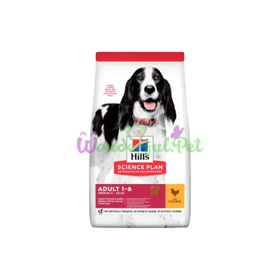 Сухой корм Hills Science Plan Adult Medium Breed Dog Chicken 14 кг