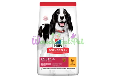 Сухой корм Hills Science Plan Adult Medium Breed Dog Chicken 2.5 кг