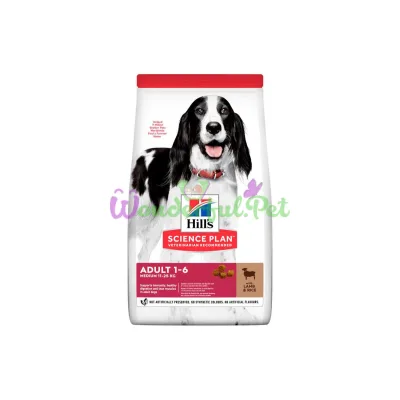 Сухой корм Hills Science Plan Adult Medium Breed Dog Lamb Rice 2.5 кг