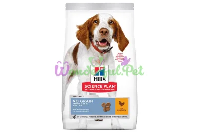 Сухой корм Hills Science Plan Adult No Grain Medium Breed Dog Chicken 14 кг