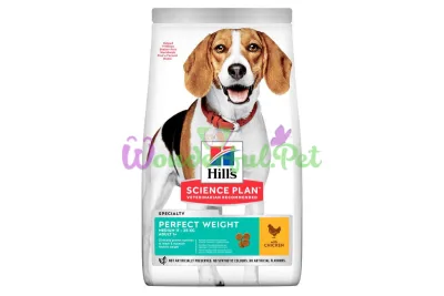 Сухой корм Hills Science Plan Adult Perfect Weight Medium Breed Dog Chicken 2 кг