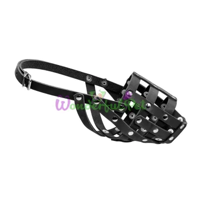 Намордник CoLLaR мягкий №2 26 см x 11 см кожа черный