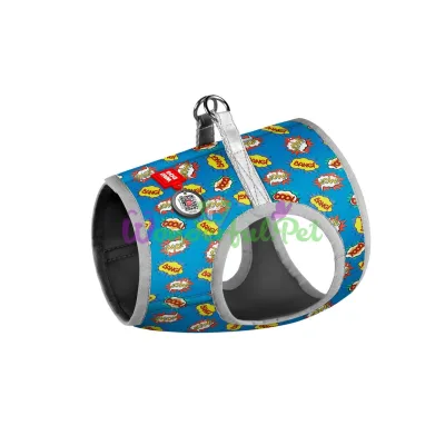 WAUDOG QR Passport Harness WOW Print XS1 Multicolor Chest 24-27 Neck 18-20