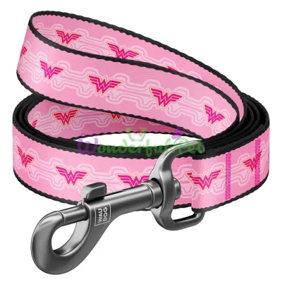 WAUDOG Nylon Leash with Wonder Woman Print 10mm x 122cm Multicolor