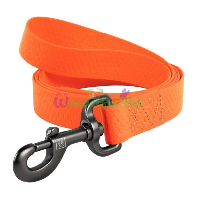 Поводок WAUDOG Waterproof, водостойкий 122 см x 25 мм COLLARTEX оранжевый