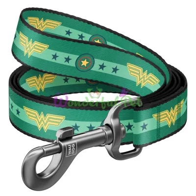 Поводок WAUDOG Nylon, рисунок Чудо-женщина 2 Разноцветный 25 мм x 122 см