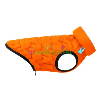 AiryVest UNI Reversible Dog Jacket, Size M43, Orange/Black