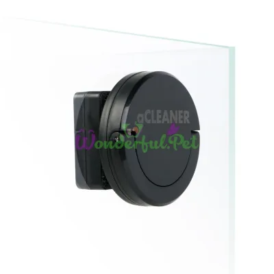 AquaLighter aCLEANER Magnetic Aquarium Glass Cleaner, Black