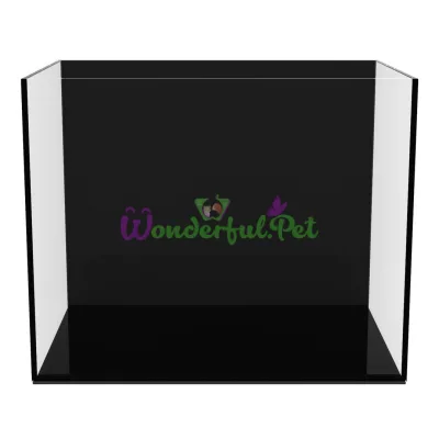 Аквариум AquaLighter aGLASS Black с окрашенной задней стенкой, 30 л