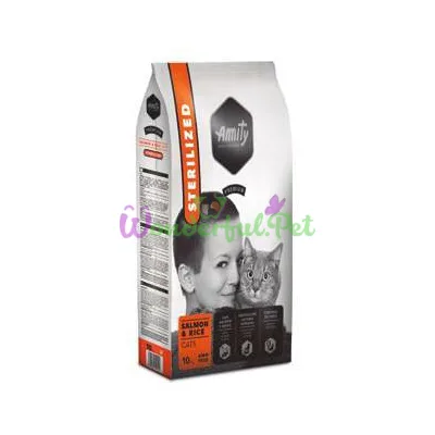 Сухой корм AMITY Cat Sterilised Salmon 500 г
