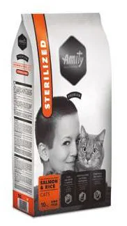 Корм для котів AMITY Sterilized Salmon, для стерилізованих, з лососем, 1.5KG