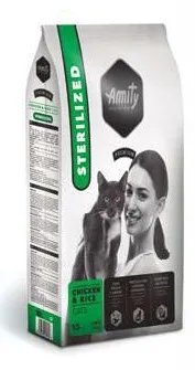 Корм для котів AMITY Sterilized Chicken, для стерилізованих, з куркою, 1.5kg