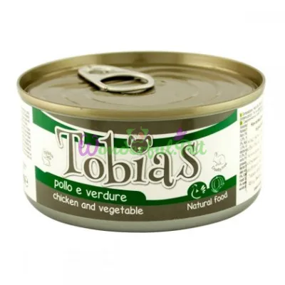 Влажный корм TOBIAS Dog курица овощи 170 г