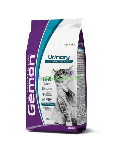 Сухий корм GEMON CAT Urinary з куркою та рисом, 7 кг