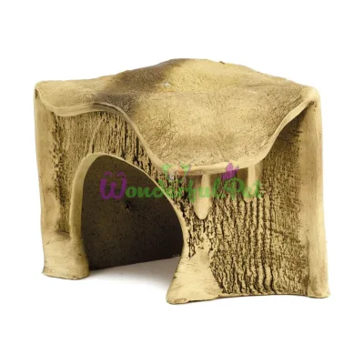 Priroda Corner Turtle Grotto for Aquarium, Small 14 x 16 x 13 cm (Ceramic)