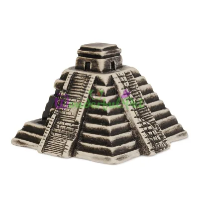 Priroda Aquarium Decoration Maya Pyramid 11 x 11 x 8 cm (Ceramic)