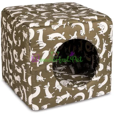 Будиночок Природа Cube 40 см / 40 см / 37 см (коричневий)