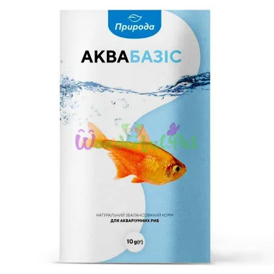Priroda Aquabasis Natural Fish Food 10 g (for all aquarium fish)