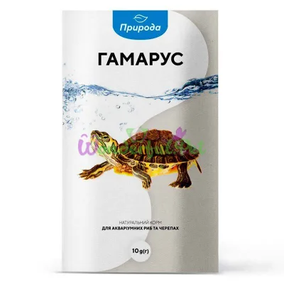 Priroda Gammarus Natural Fish Food 10 g (for all aquarium fish)