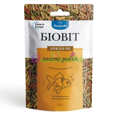 Priroda Biovit Goldfish Floating Sticks 10 g