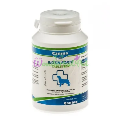 Витамины Canina Biotin Forte 60 таблеток 200 г