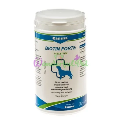 Витамины Canina Biotin Forte 210 таблеток 700 г