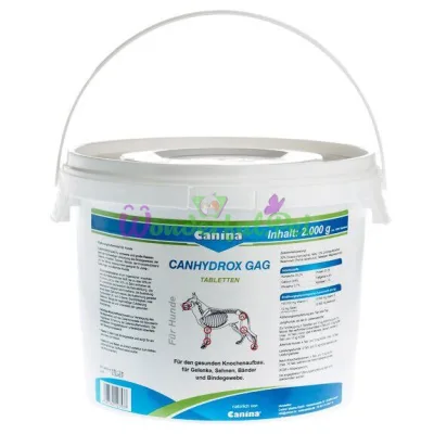 Витамины для суставов собак крупных пород Canina Canhydrox GAG 1200 таблеток 2 кг