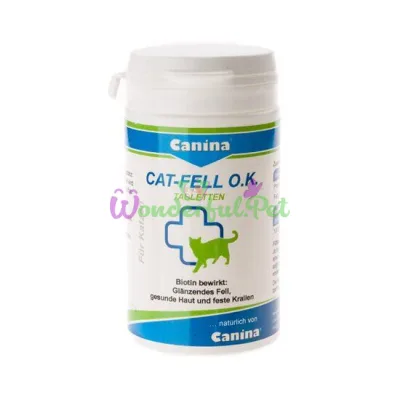 Витамины для кошек Canina Fell O.K. 100 табл
