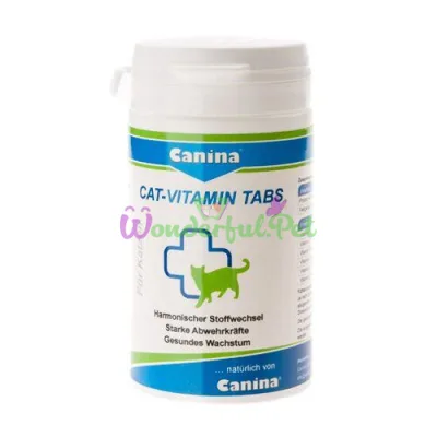 Вітаміни для котів Canina Cat-Vitamin 250 таблеток 125 г (мультивітамін)
