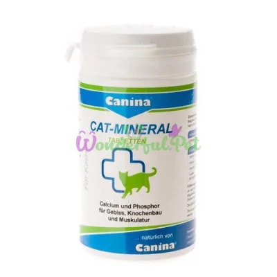 Минеральный комплекс для кошек Canina Cat-Mineral 300 таблеток 150 г