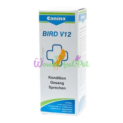 Витамины для птиц Canina BIRD V12 капли 25 мл (мультивитамин)